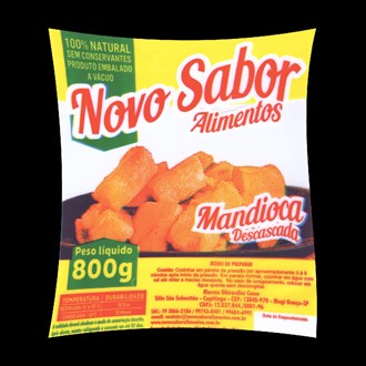 Novo Sabor Frozen Yellow Cassava 12x800g